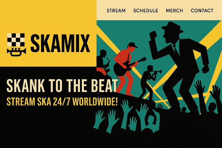 Ska Mix Landing Page
